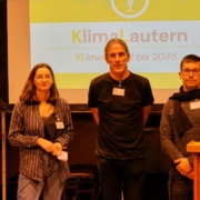 Julia, Eberhard, Sven von KlimaLautern
